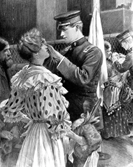 A Surgeon examining an Immigrant, Ellis Island, New York, 19 A Surgeon examining an Immigrant, Ellis Island, New York, 19