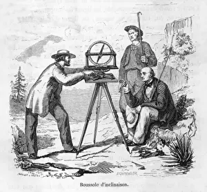 Compass Survey Print