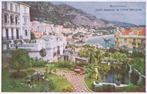 Suspended garden - Hotel Metropole, Monte Carlo Suspended garden - Hotel Metropole, Monte Carlo