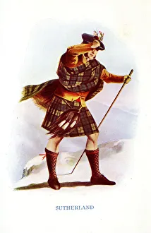 Sutherland, Traditional Scottish Clan Costume Sutherland, Traditional Scottish Clan Costume