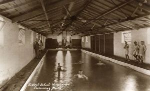 Swimming Pool, Sidcot School, Winscombe, Somerset Swimming Pool, Sidcot School, Winscombe, Somerset