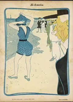 Retro Swimwear Designs Prints: Swimwear 1900