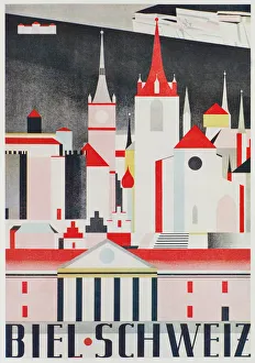 Swiss travel poster Swiss travel poster