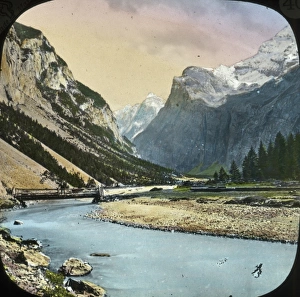 Switzerland - Gasterin Thal, the Schilthorn Switzerland - Gasterin Thal, the Schilthorn