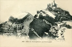 Switzerland - summit of Vrenelisgartli - Glarnisch massif Switzerland - summit of Vrenelisgartli - Glarnisch massif