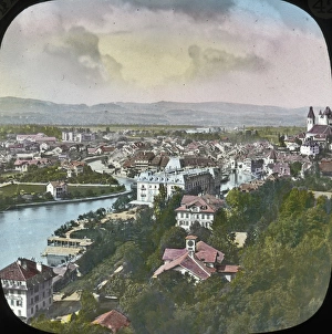 Switzerland - Thun, from Belle Vue Pavilion Switzerland - Thun, from Belle Vue Pavilion