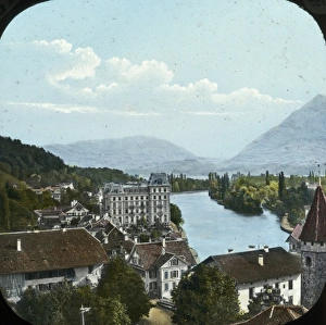 Switzerland - Thun, from the Churchyard Switzerland - Thun, from the Churchyard