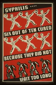 Syphilis Print, 1930s-1940s: Early Treatment Poster