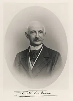 Prints of TOBIAS MICHAEL CAREL ASSER Dutch jurist and worker for world peace The Hague Prints: T.M.C. Asser Print: Portrait of Tobias Michael Carel Asser