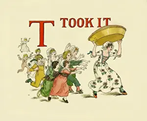 Apple Pie Picture Book Prints: T Took it