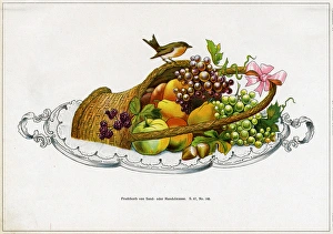 Table display -- fruit basket Table display -- fruit basket