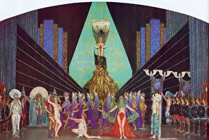 Tableau Les Princess de Legende in La Grande Folie at the Tableau Les Princess de Legende in La Grande Folie at the