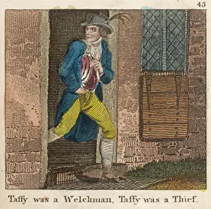 Taffy was a Welshman Print