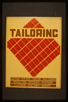 WPA Posters Prints: Tailoring