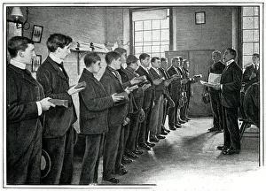 Taking the Oath to join the British Army 1901 Taking the Oath to join the British Army 1901