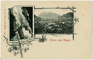 Tamina Gorge & Bad Ragaz, canton of St. Gallen, Switzerland Tamina Gorge & Bad Ragaz, canton of St. Gallen, Switzerland