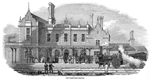 British Rail History Prints: Tamworth Station