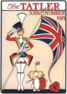 Tatler front cover, Christmas number 1915 Tatler front cover, Christmas number 1915
