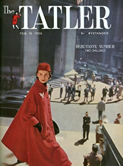The Tatler front cover - Debutante Number 1958 The Tatler front cover - Debutante Number 1958