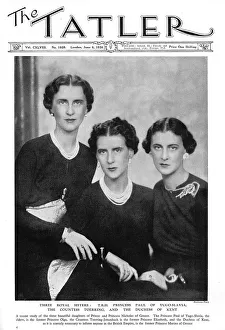 Tatler cover- Duchess of Kent and her sisters Tatler cover- Duchess of Kent and her sisters
