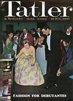The Tatler cover - Fashion for debutantes - party The Tatler cover - Fashion for debutantes - party