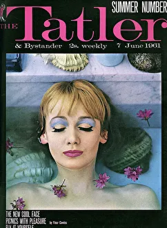 Tatler front cover- Helena Rubinstein make-up Tatler front cover- Helena Rubinstein make-up
