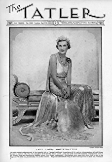 Tatler cover - Lady Louis Mountbatten by Yevonde Tatler cover - Lady Louis Mountbatten by Yevonde