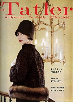 Tatler cover November 1959 Tatler cover November 1959