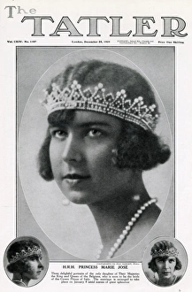 Tatler cover - Princess Marie Jose of Belgium Tatler cover - Princess Marie Jose of Belgium