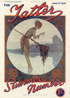 The Tatler Summer Number front cover, 1929 The Tatler Summer Number front cover, 1929