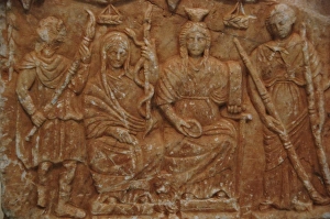 Taurobolium Altar. National Archaeological Museum. Athens. G Taurobolium Altar. National Archaeological Museum. Athens. G