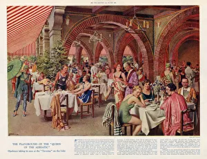 The Taverna of the Excelsior Palace, Venice Lido The Taverna of the Excelsior Palace, Venice Lido