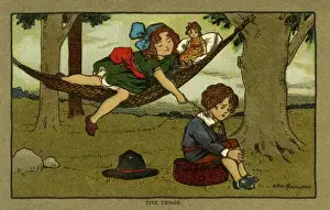 Childhood Innocence Artwork Prints: The tease