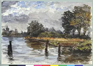 Teddington, a Print by James Moore (1879)