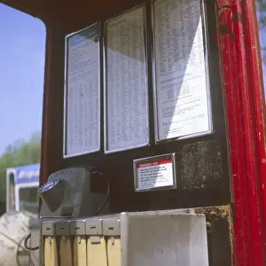 Telephone Box Interior Print, 1979