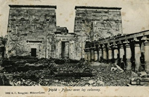 Temple of Isis, Philae Island, Egypt Temple of Isis, Philae Island, Egypt