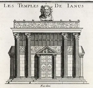 The Temple of Janus Print