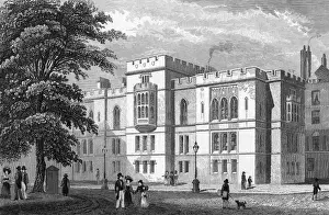 Historical England Landmarks Prints: Temple Library Etc