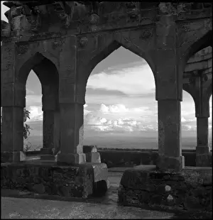 Late Afternoon Light Photography Prints: Temple in Mandu