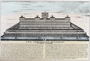 The Temple of Solomon in Jerusalem Print 1846