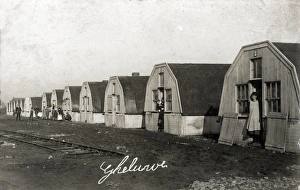 Temporary Housing at Geluwe, Belgium - after WW1 Temporary Housing at Geluwe, Belgium - after WW1