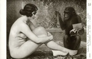 Temptation by Stanislas Martougen (1873-?) Temptation by Stanislas Martougen (1873-?)