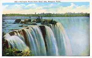 Terrapin Point from Goat Isle, Niagara Falls, NY, USA Terrapin Point from Goat Isle, Niagara Falls, NY, USA