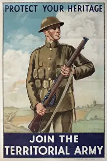 Territorial Army Recruitment Prints: Territorial Army