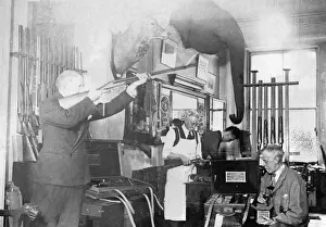 Grouse Shooting Season Preparation Print, early 1930s