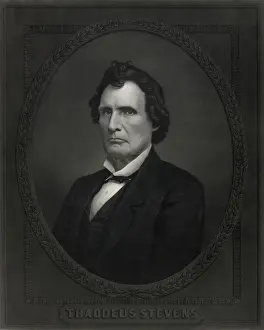 American Politician Images Prints: Thaddeus Stevens