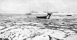 Thames Estuary during the winter of 1947 Thames Estuary during the winter of 1947