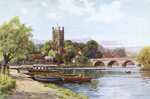 Historic Oxfordshire Landmarks Prints: Thames / Henley C1910