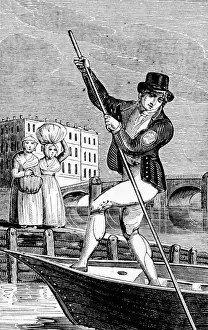 Thames Waterman circa 1810 Print