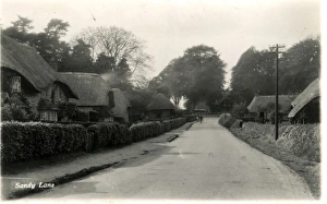 Thatched Cottages, Sandy Lane Village, Wiltshire Thatched Cottages, Sandy Lane Village, Wiltshire